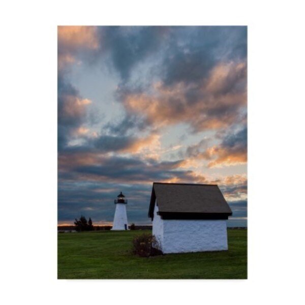 Michael Blanchette Photography 'Neds Point Sunset' Canvas Art, 35x47, Trademark Fine Art, Mfr#: ALI21486-C3547GG